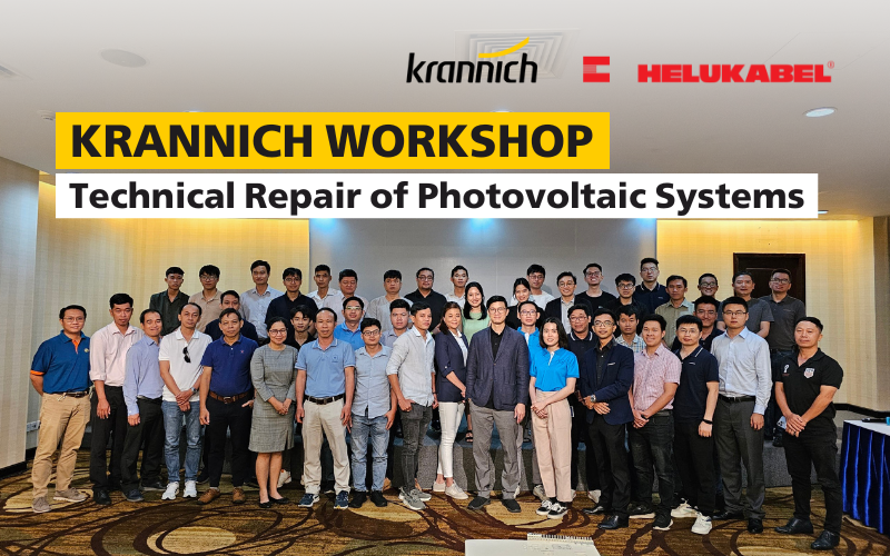 Technical repair of photovoltaic systems - Krannich workshop