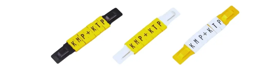 Cable marking accessories are used to mark important points of the cable