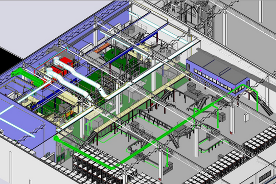 Almost all areas of the factory are automated to deliver the best performance. (Source: Lean company)