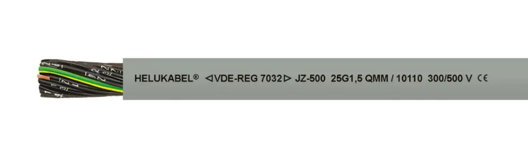 Dây cáp điều khiển JZ-500 là sản phẩm bán chạy và được sản xuất bởi HELUKABEL.