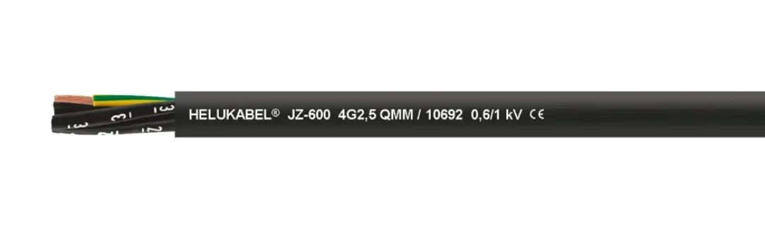 JZ-600 control cables are produced by HELUKABEL.