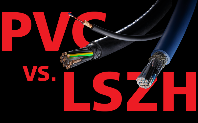 Dây cáp điện PVC và dây cáp điện LSZH