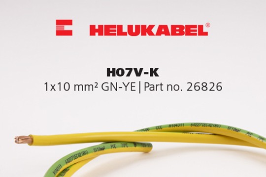 H07V-K single core cables.