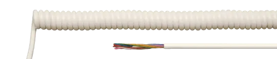 Cáp xoắn ốc PVC có giá thành thấp so với các loại cáp khác
