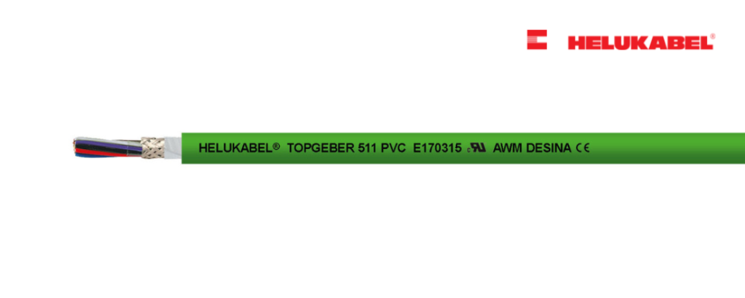 Cáp tín hiệu TOPGEBER 511 PVC được ứng dụng phổ biến trong tự động hóa công nghiệp 