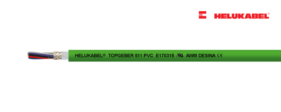 TOPGEBER 511 PVC signal cable is widely used in industrial automation and other sectors